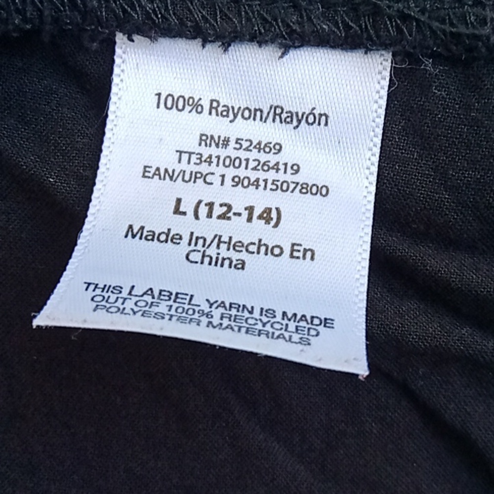Time And Tru Black Nursing Dress - Picture 8 of 16